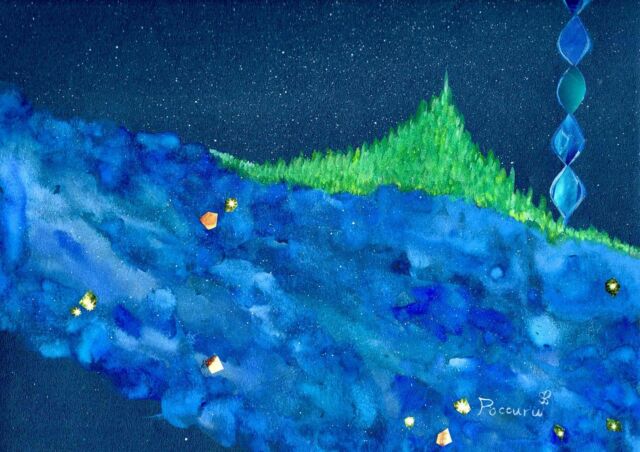 ART FOR THE EARTH 2023ー第19回 安房・平和のための美術展ー残すところあと3日になりました🕊私は山の中で、鳥や虫の声を聴きながら創作するのが好きなので、この環境でなければ作品もちがう形になっていただろうなと思います。心に浮かぶ風景をこれからも大切に描けるといいな。会場の枇杷倶楽部は広々とした1階アトリウムもおすすめですが、2階ギャラリーショップ奥の通路も、ちょっと秘密の場所っぽくておすすめ。ゆったり座りながら花畑や小山が見えますよ🌿#南房総 #富浦 #道の駅とみうら #枇杷倶楽部 #ギャラリー