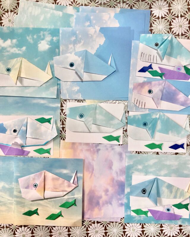 8月の井戸端会議🐳

#くじら
#折り紙